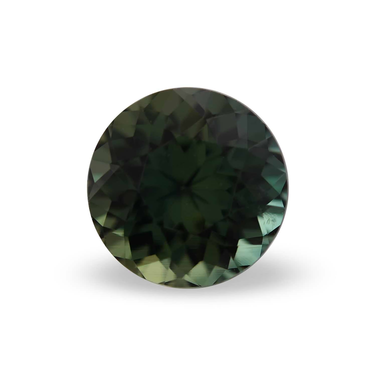 1.14 Carat Green MADAGASCAR Round Sapphire