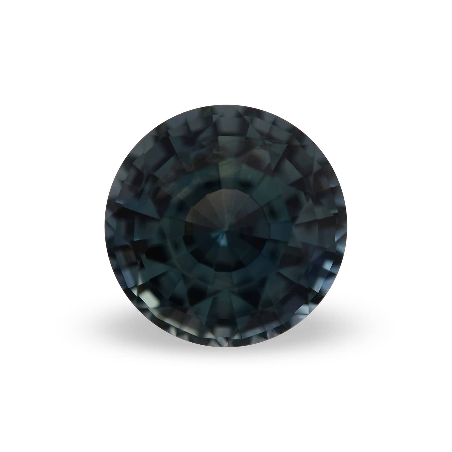 1.33 Carat Green MADAGASCAR Round Sapphire