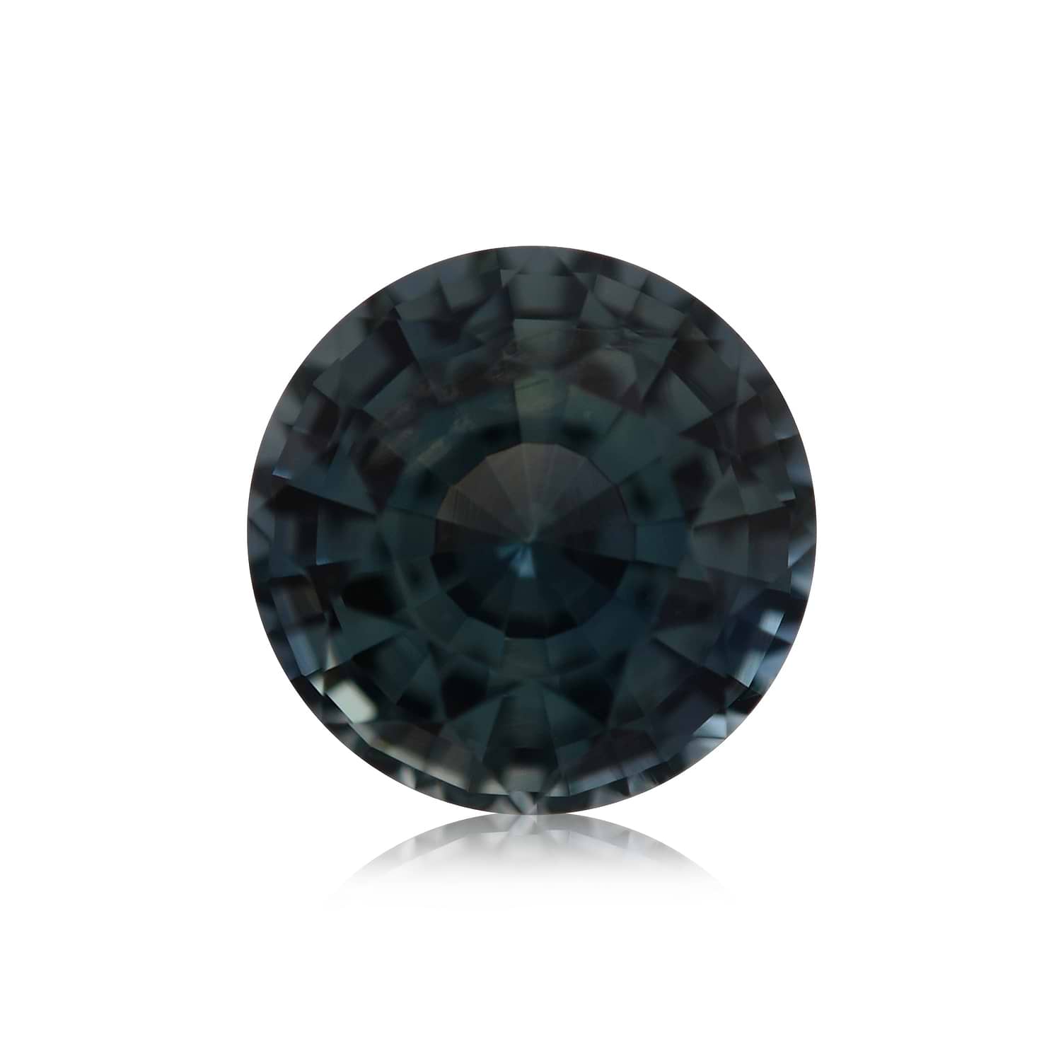 1.33 Carat Green MADAGASCAR Round Sapphire