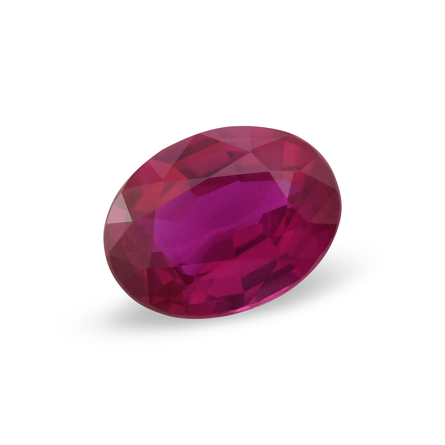 3.05 Carat Red MOZAMBICAN Oval Ruby GRS