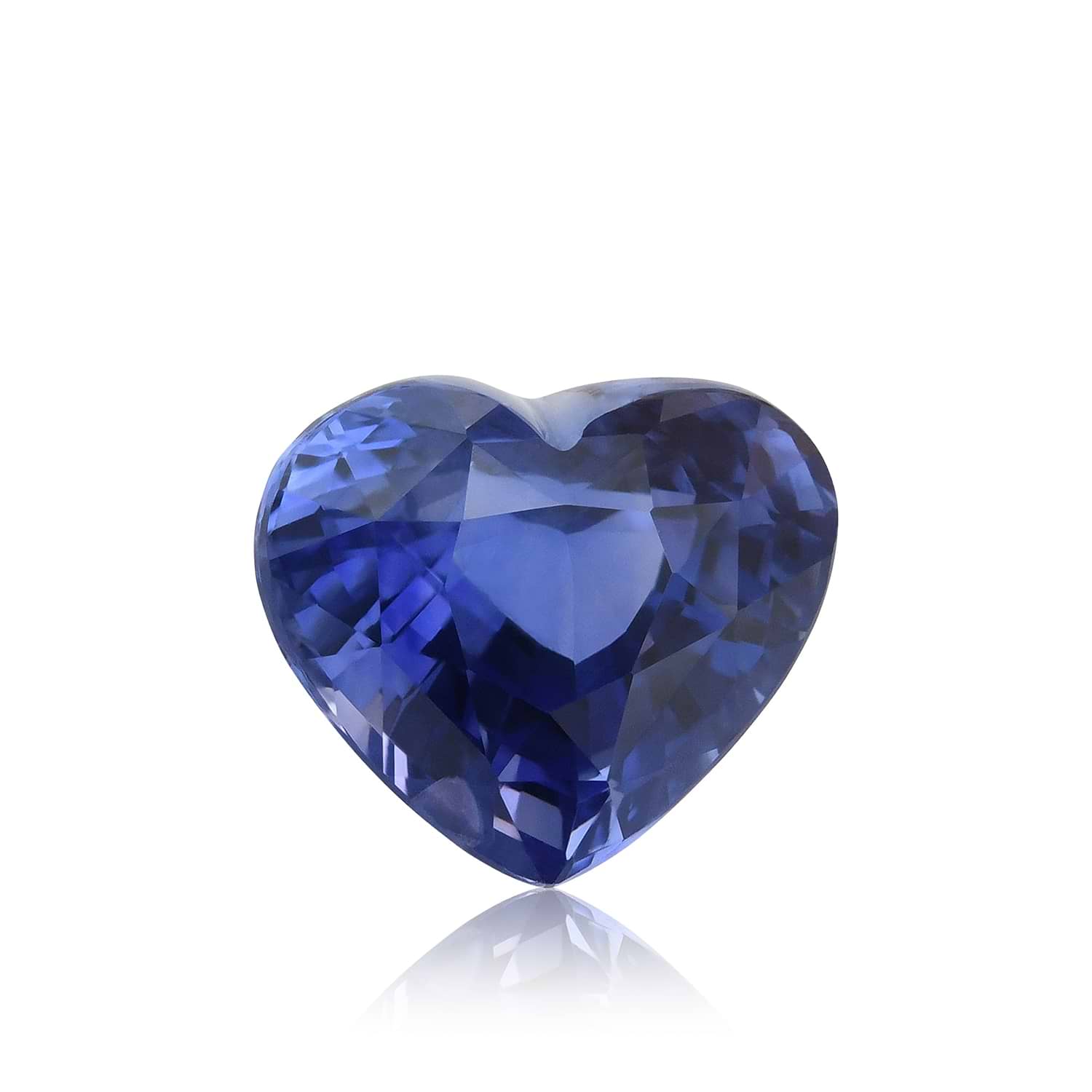 4.92 Carat Blue SRI LANKAN Heart Sapphire GRS