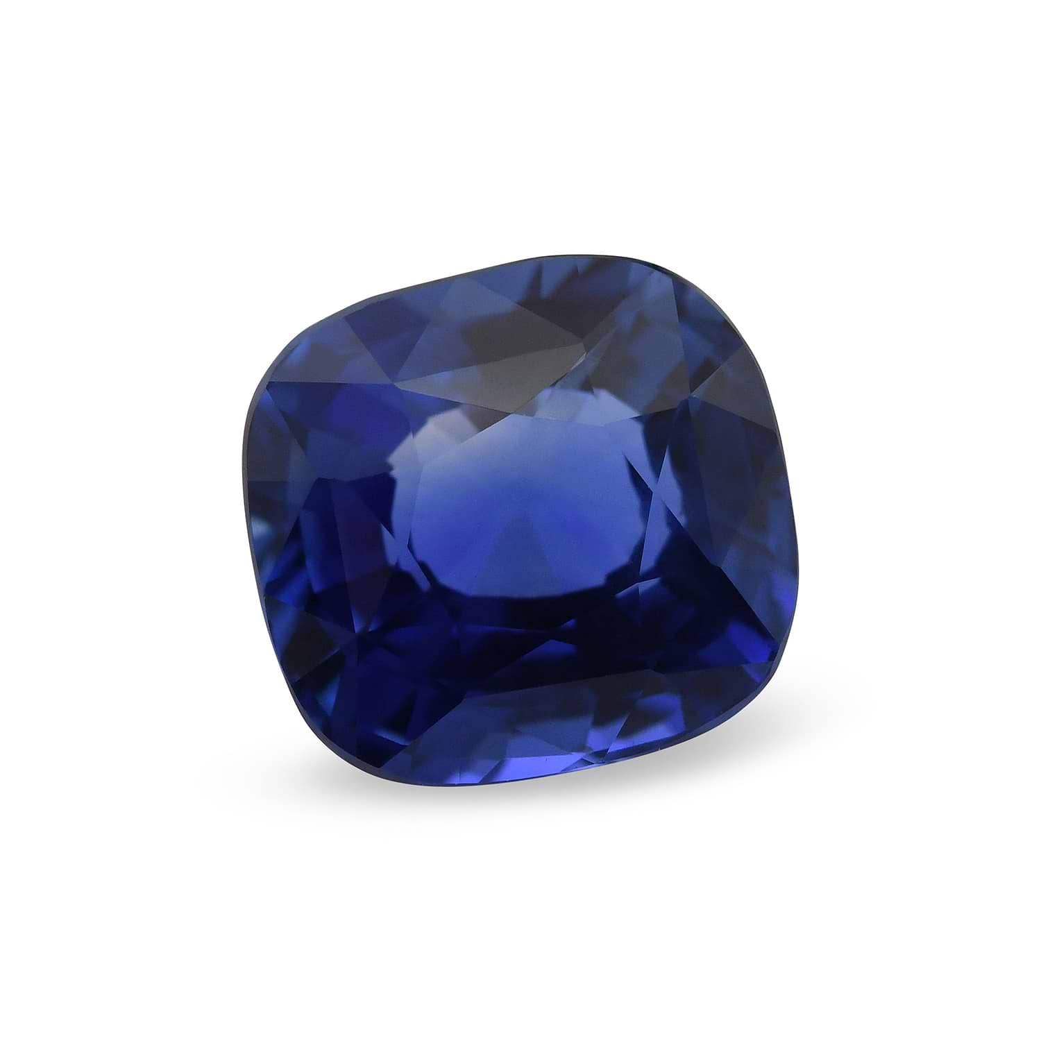 3.04 Carat Blue SRI LANKAN Cushion Sapphire GRS