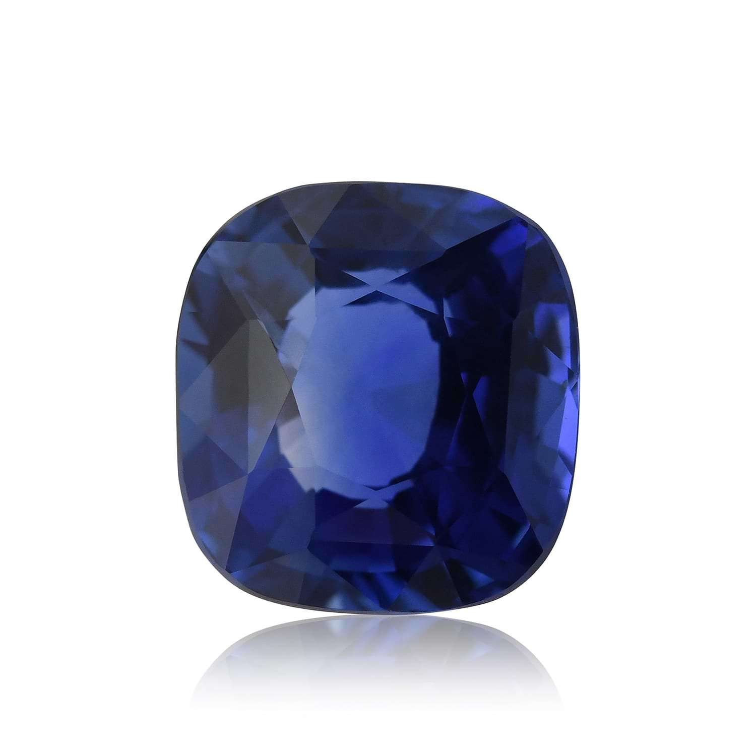3.04 Carat Blue SRI LANKAN Cushion Sapphire GRS