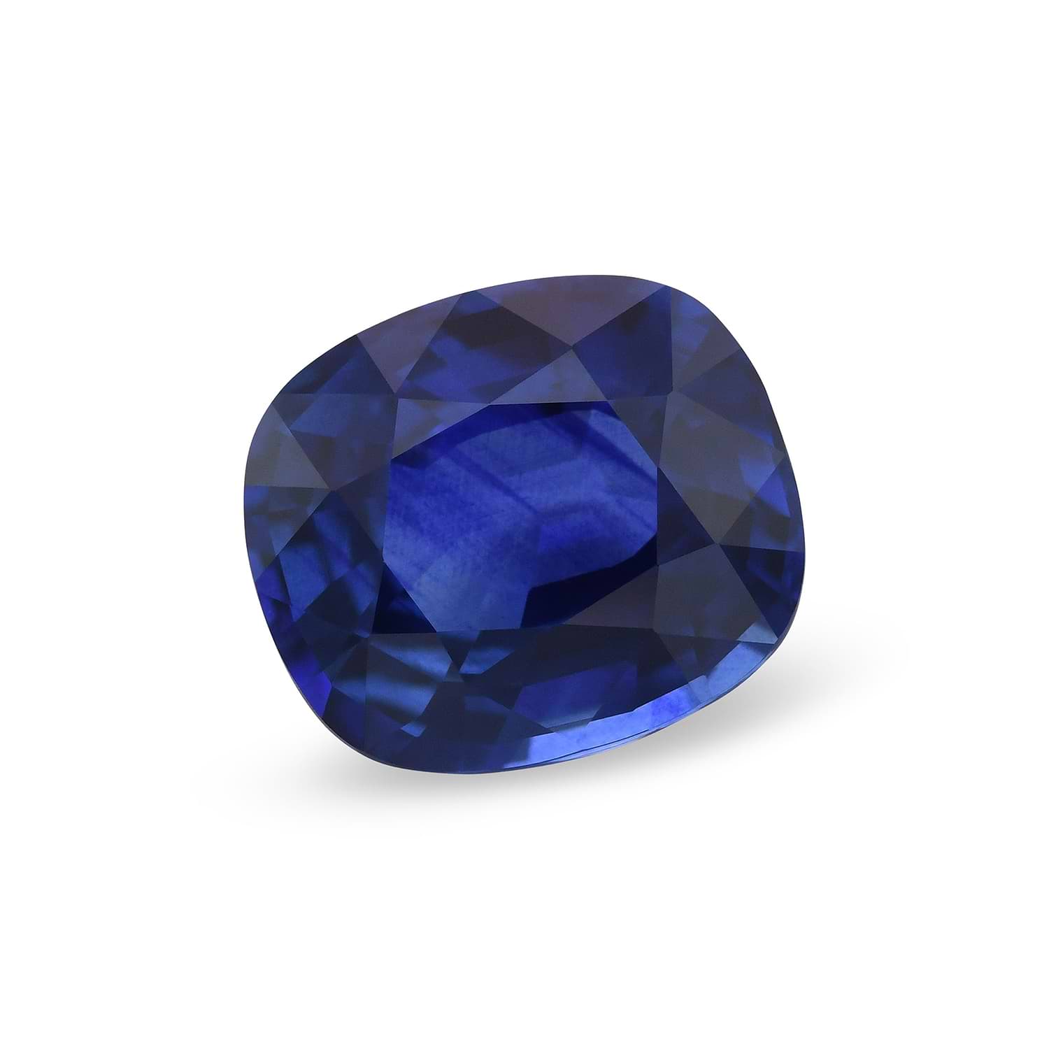 4.61 Carat Blue SRI LANKAN Cushion Sapphire GRS
