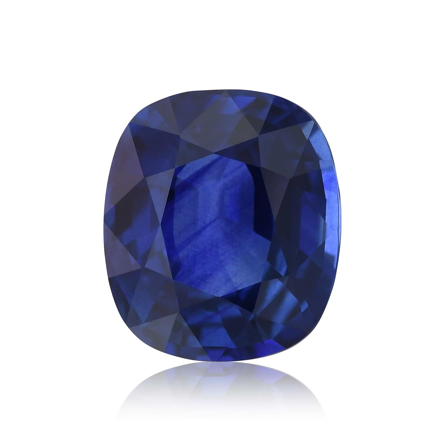 4.61 Carat Blue SRI LANKAN Cushion Sapphire GRS