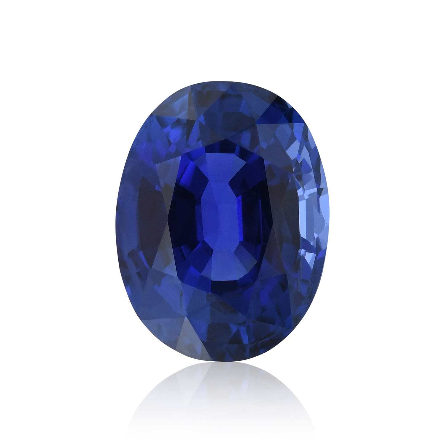 6.84 Carat Blue SRI LANKAN Oval Sapphire GRS
