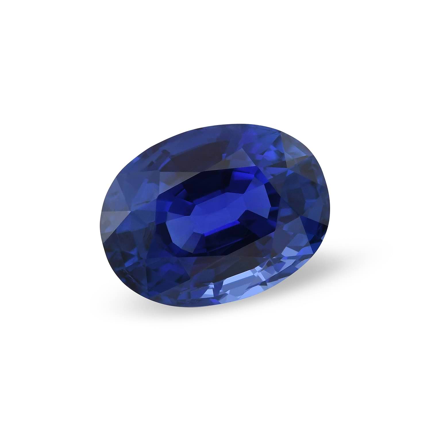 6.84 Carat Blue SRI LANKAN Oval Sapphire GRS