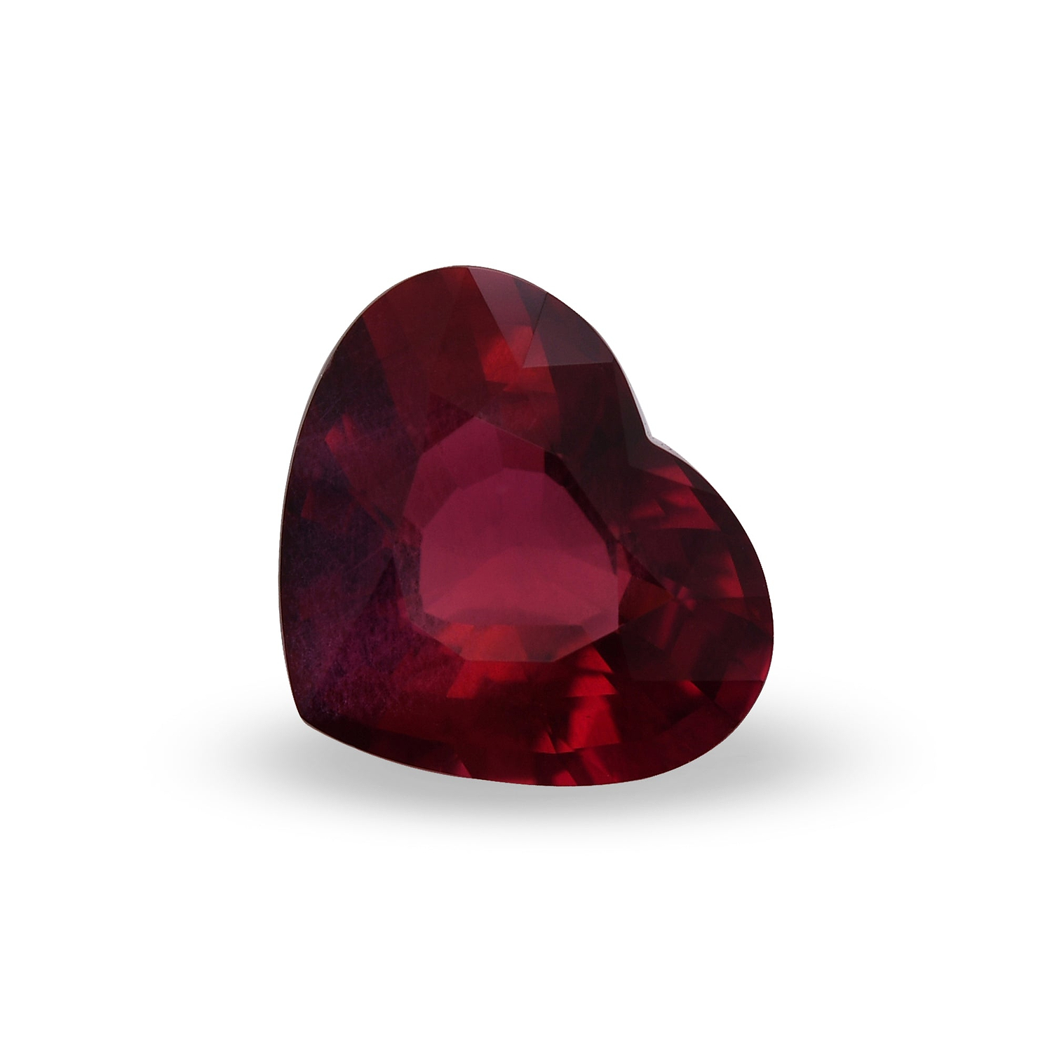 3.09 Carat Red MOZAMBICAN Heart Ruby CD