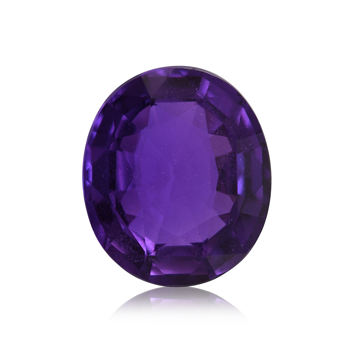 7.13 Carat Purple MADAGASCAR Oval Sapphire CD