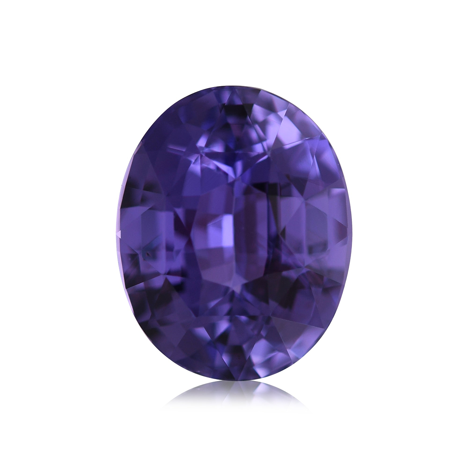 2.55 Carat Purple MADAGASCAR Oval Sapphire