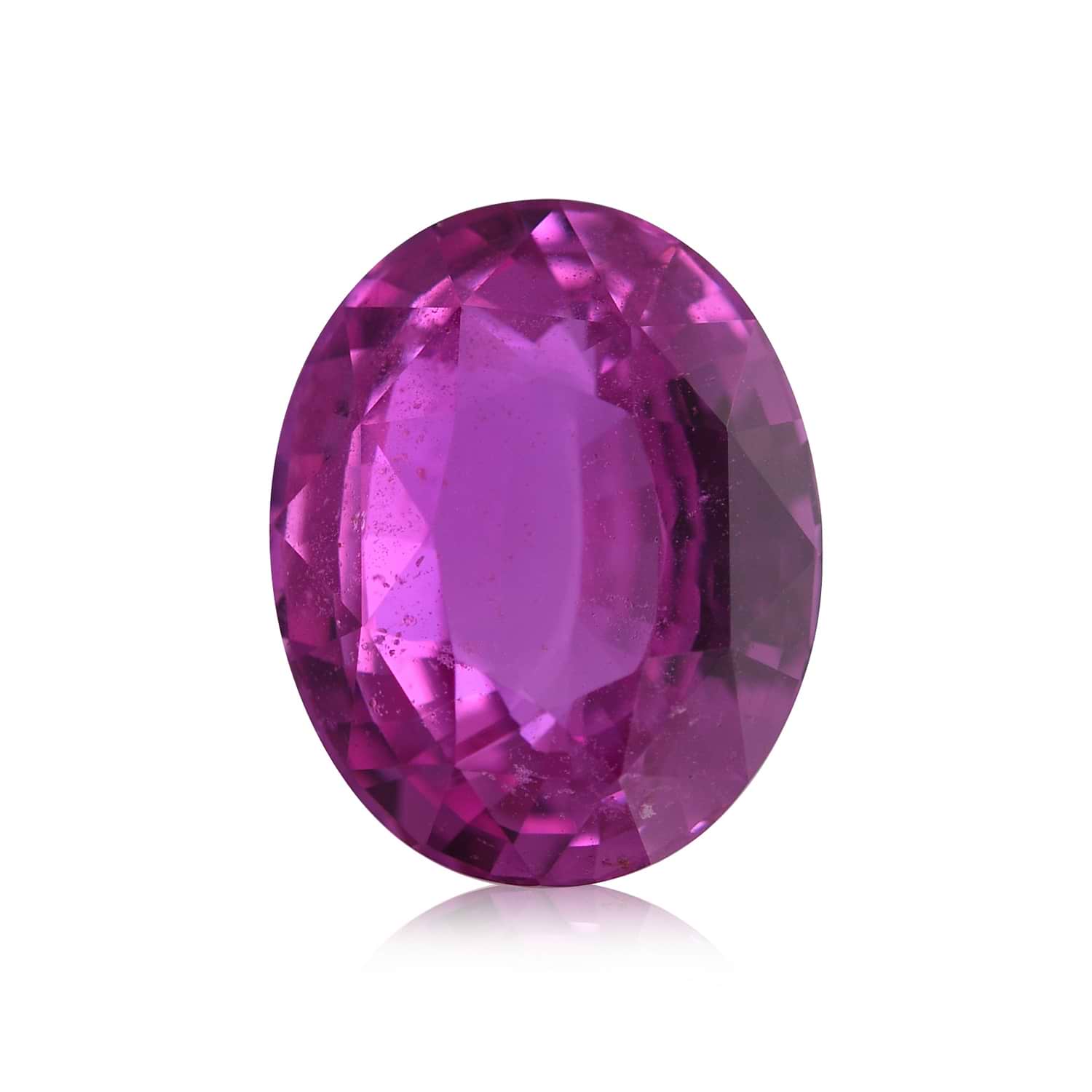 6.02 Carat Pink MADAGASCAR Oval Sapphire CD