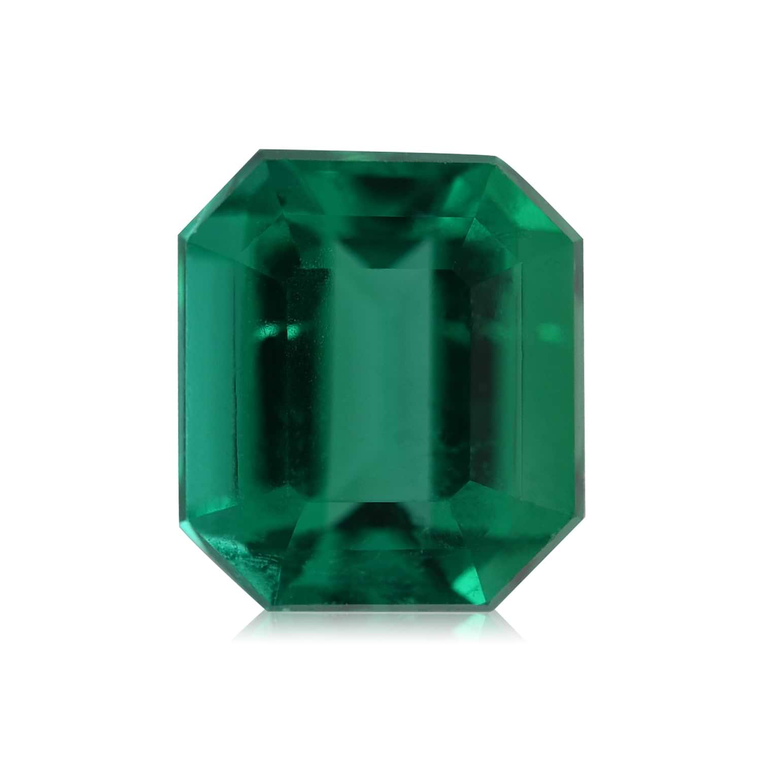 0.97 Carat Green COLOMBIAN Emerald Emerald GRS