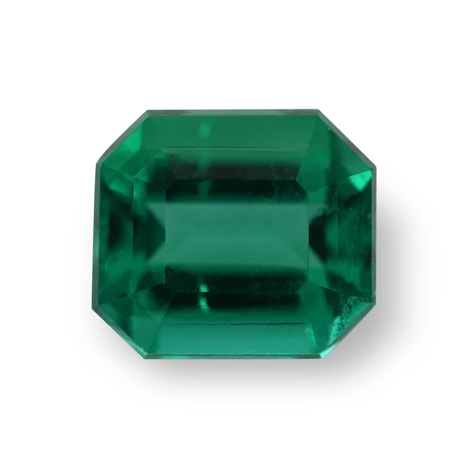 0.97 Carat Green COLOMBIAN Emerald Emerald GRS