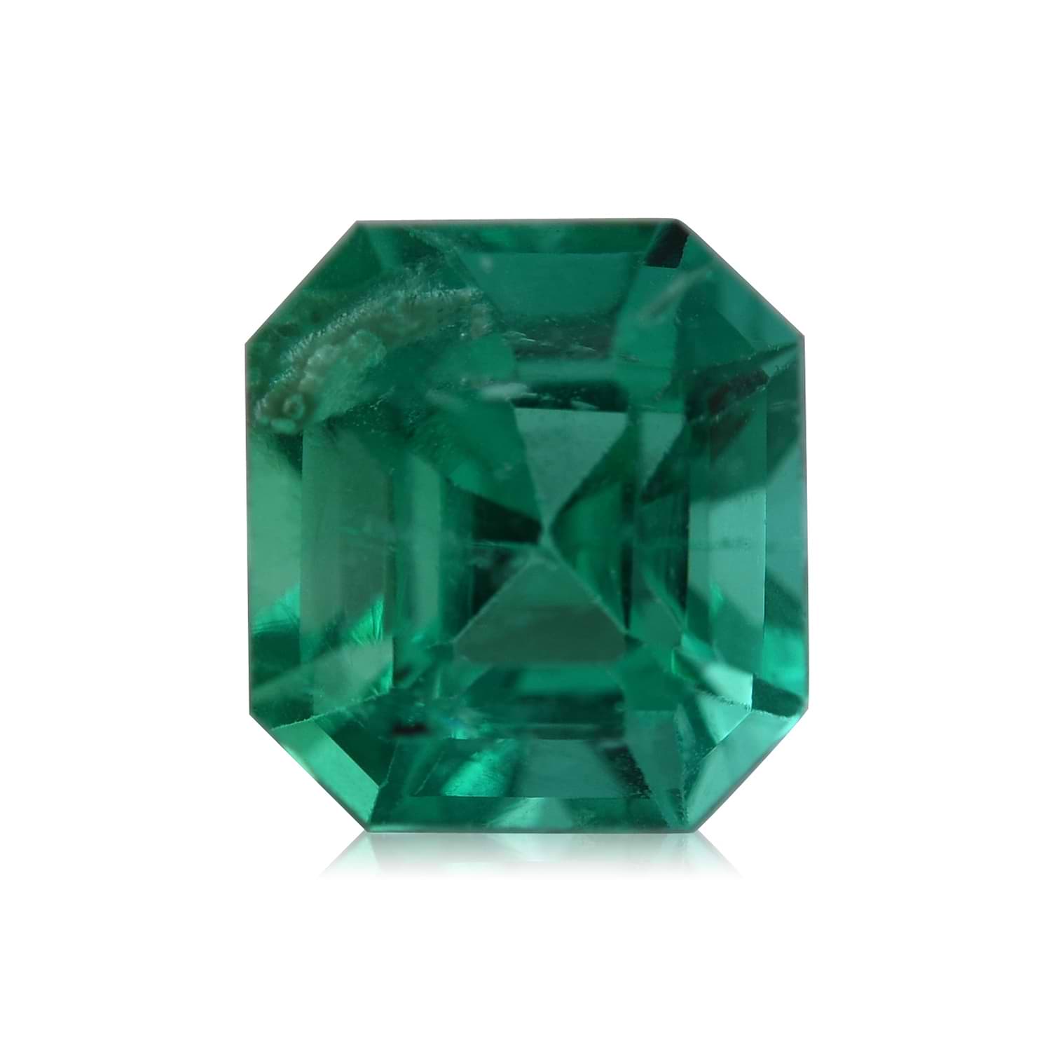 1.23 Carat Green COLOMBIAN Emerald Emerald GRS
