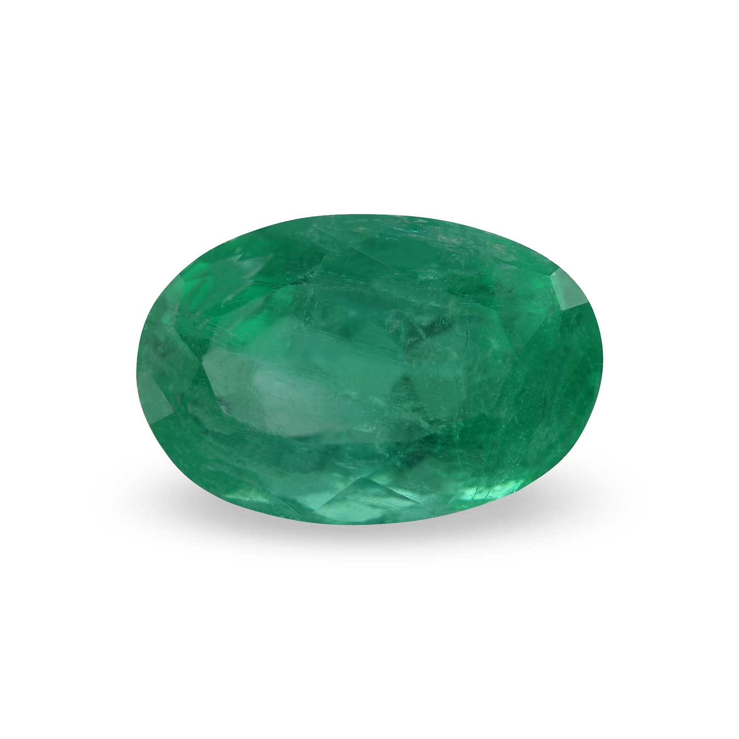 2.76 Carat Green COLOMBIAN Oval Emerald