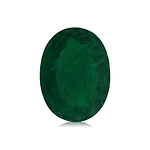 7.44 Carat Green COLOMBIAN Oval Emerald GRS