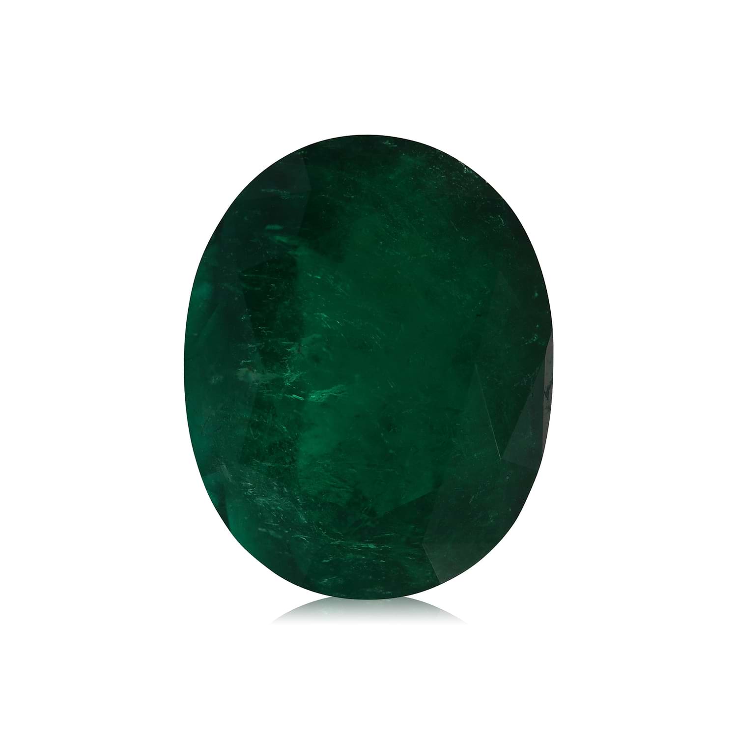8.31 Carat Green COLOMBIAN Oval Emerald CD