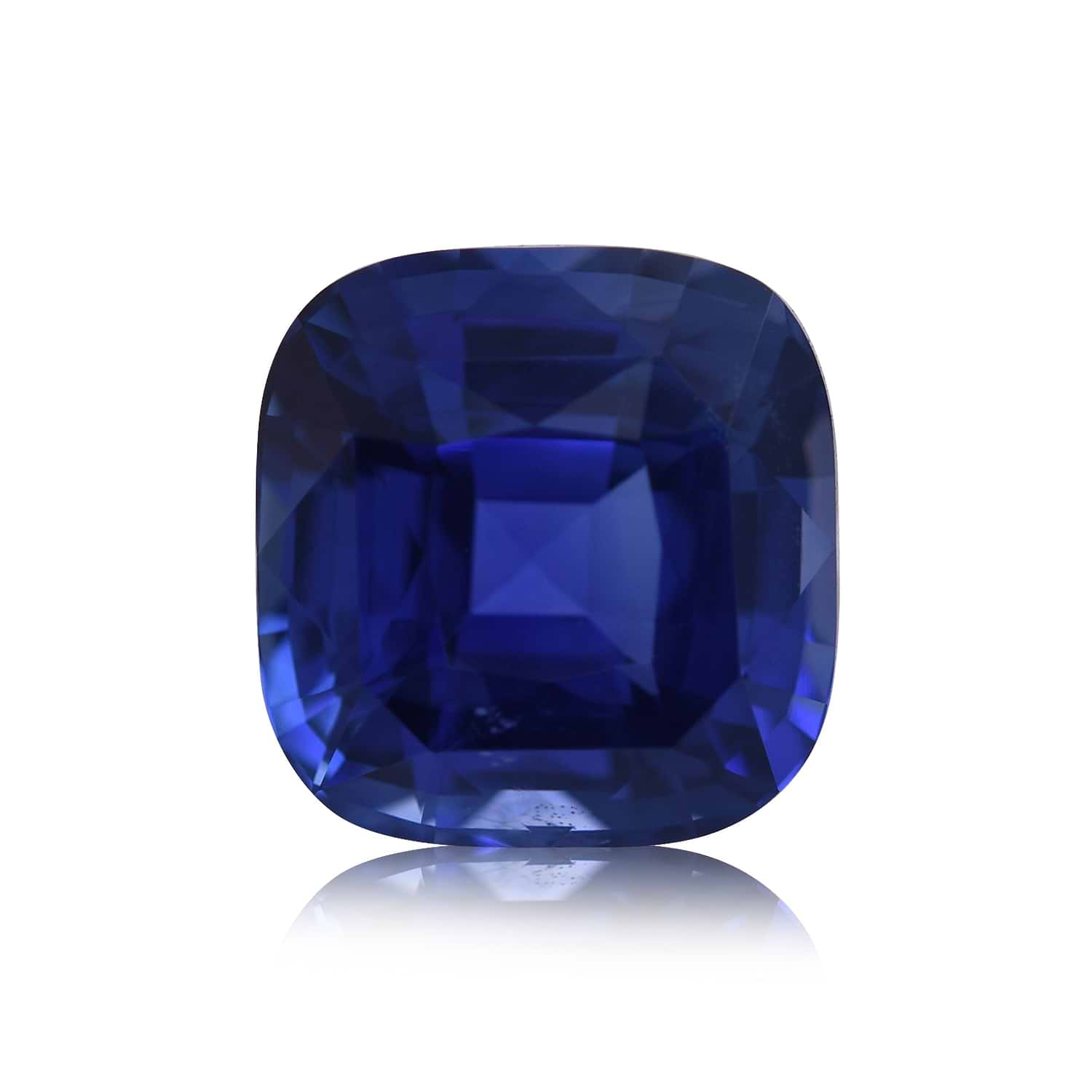 4.03 Carat Blue MADAGASCAR Cushion Sapphire AGL