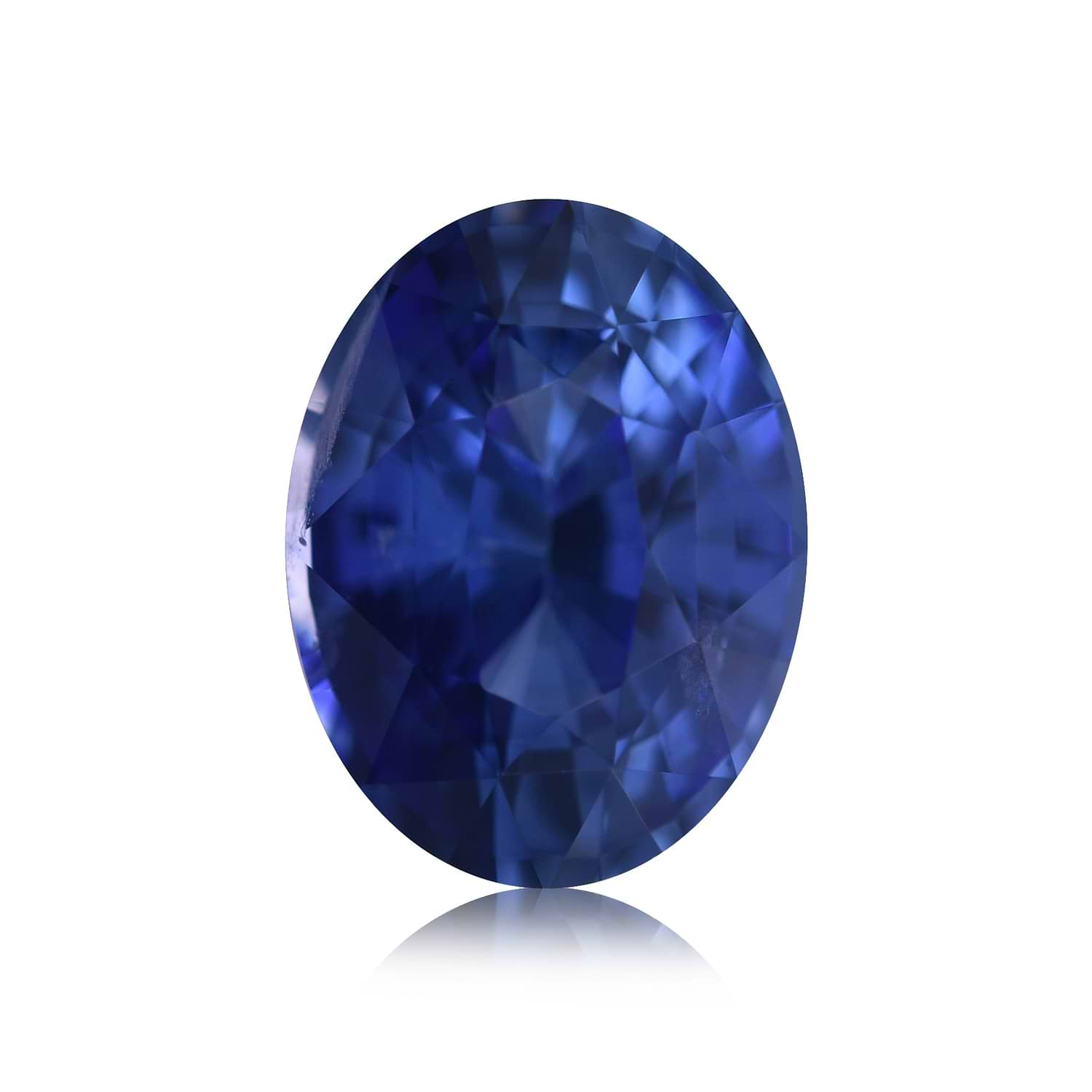 1.60 Carat Blue SRI LANKAN Oval Sapphire