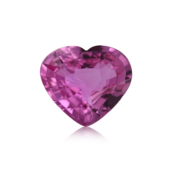 2.52 Carat Pink MADAGASCAR Heart Sapphire