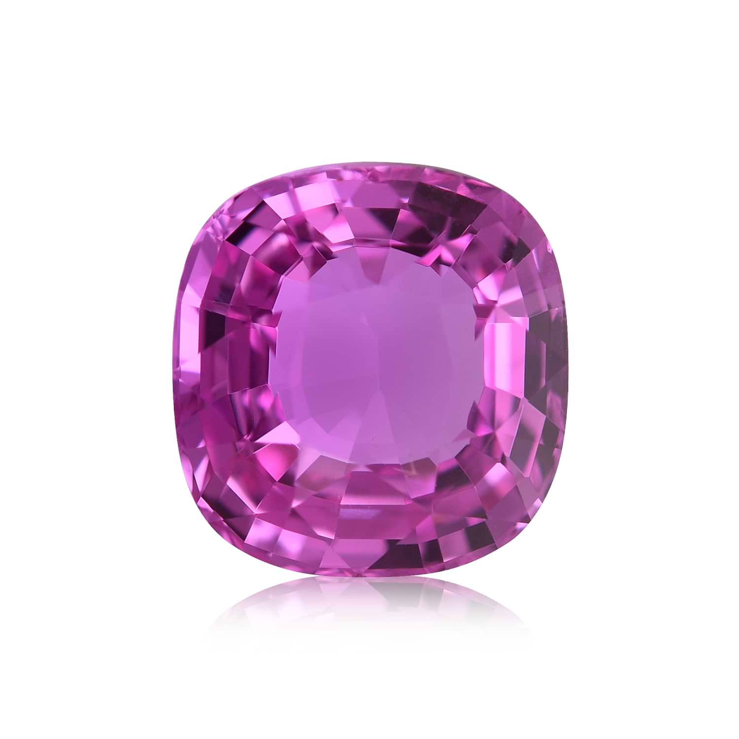 7.09 Carat Pink MADAGASCAR Cushion Sapphire GIA