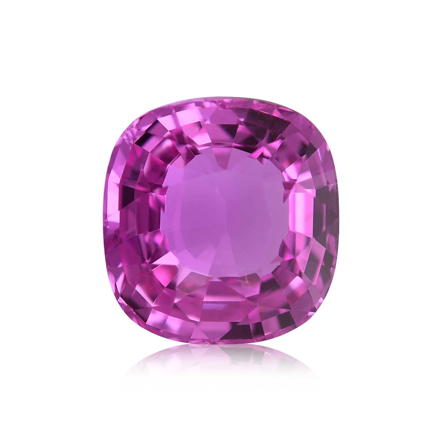 7.09 Carat Pink MADAGASCAR Cushion Sapphire GIA