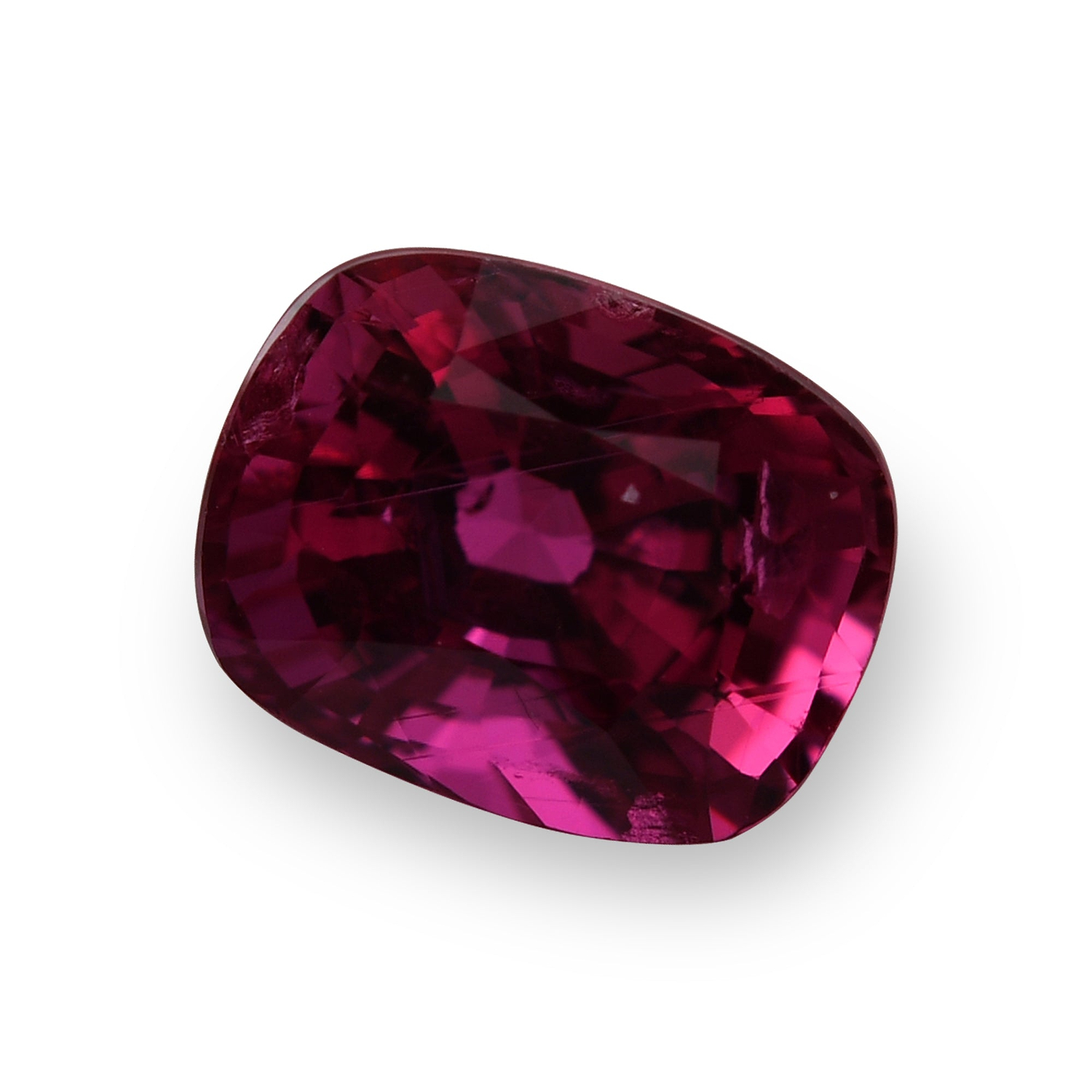 3.02 Carat Red THAI Cushion Ruby GIA
