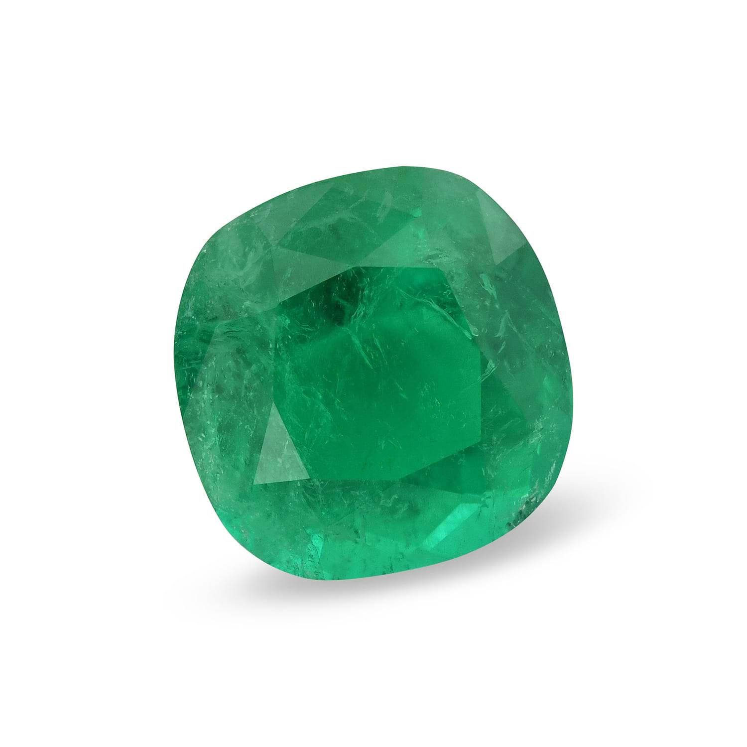2.00 Carat Green COLOMBIAN Cabochon Emerald GRS