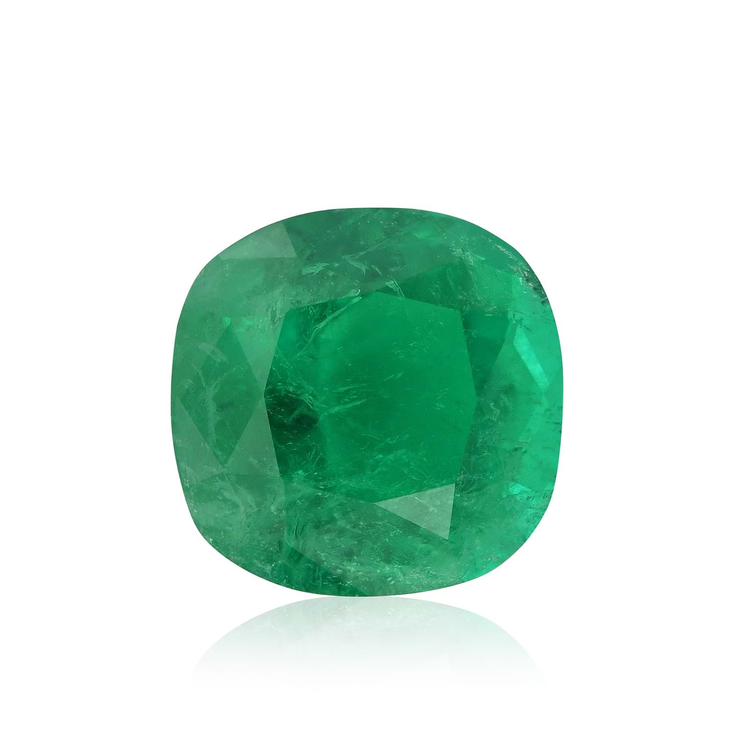 2.00 Carat Green COLOMBIAN Cabochon Emerald GRS