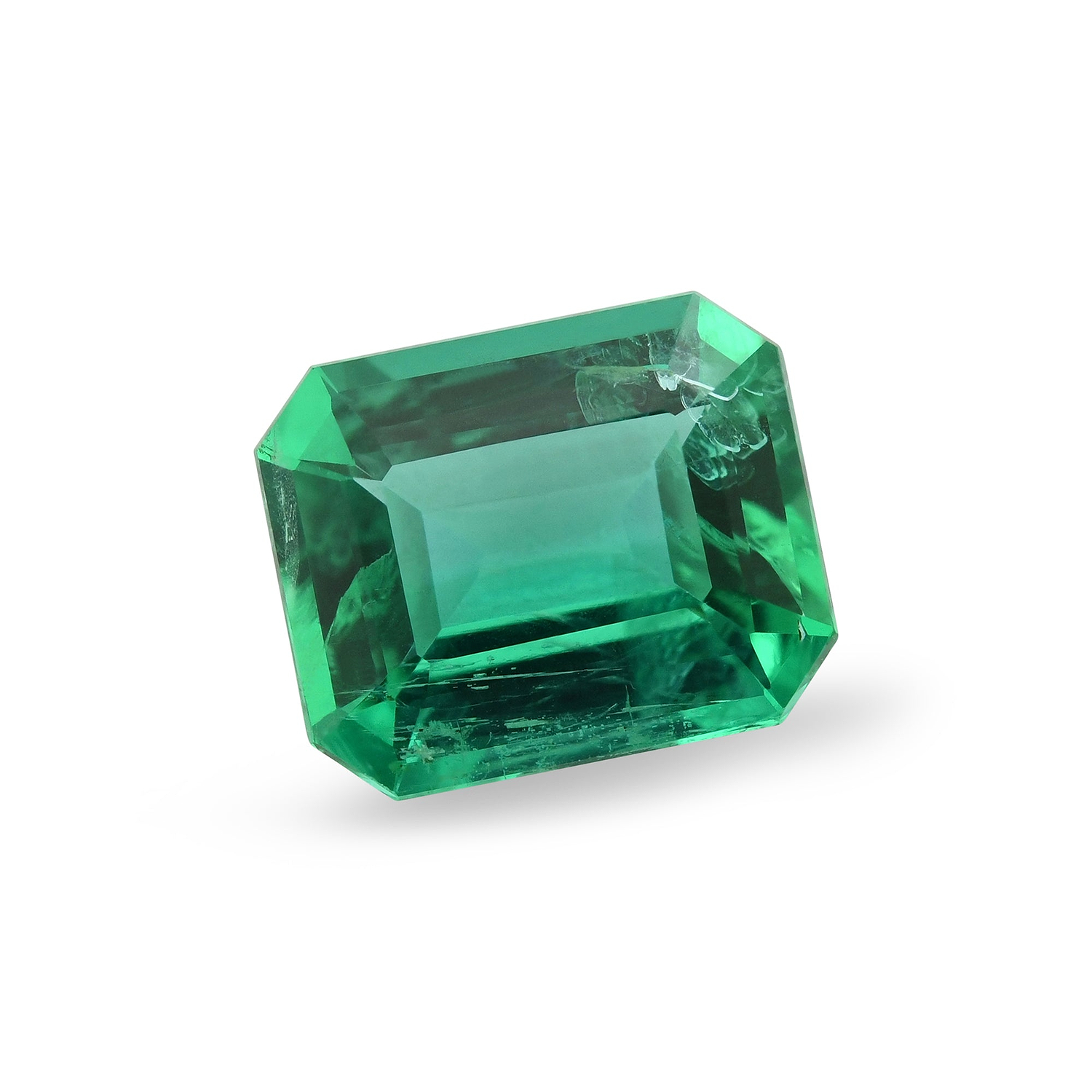 2.35 Carat Green ZAMBIAN Octagon Emerald GRS