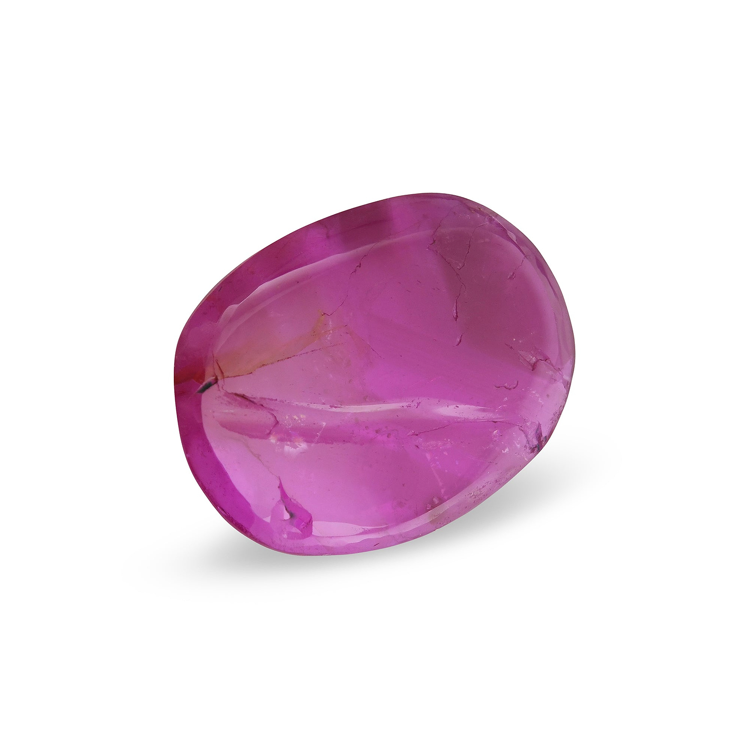 8.27 Carat Red BURMESE Cushion Ruby GRS