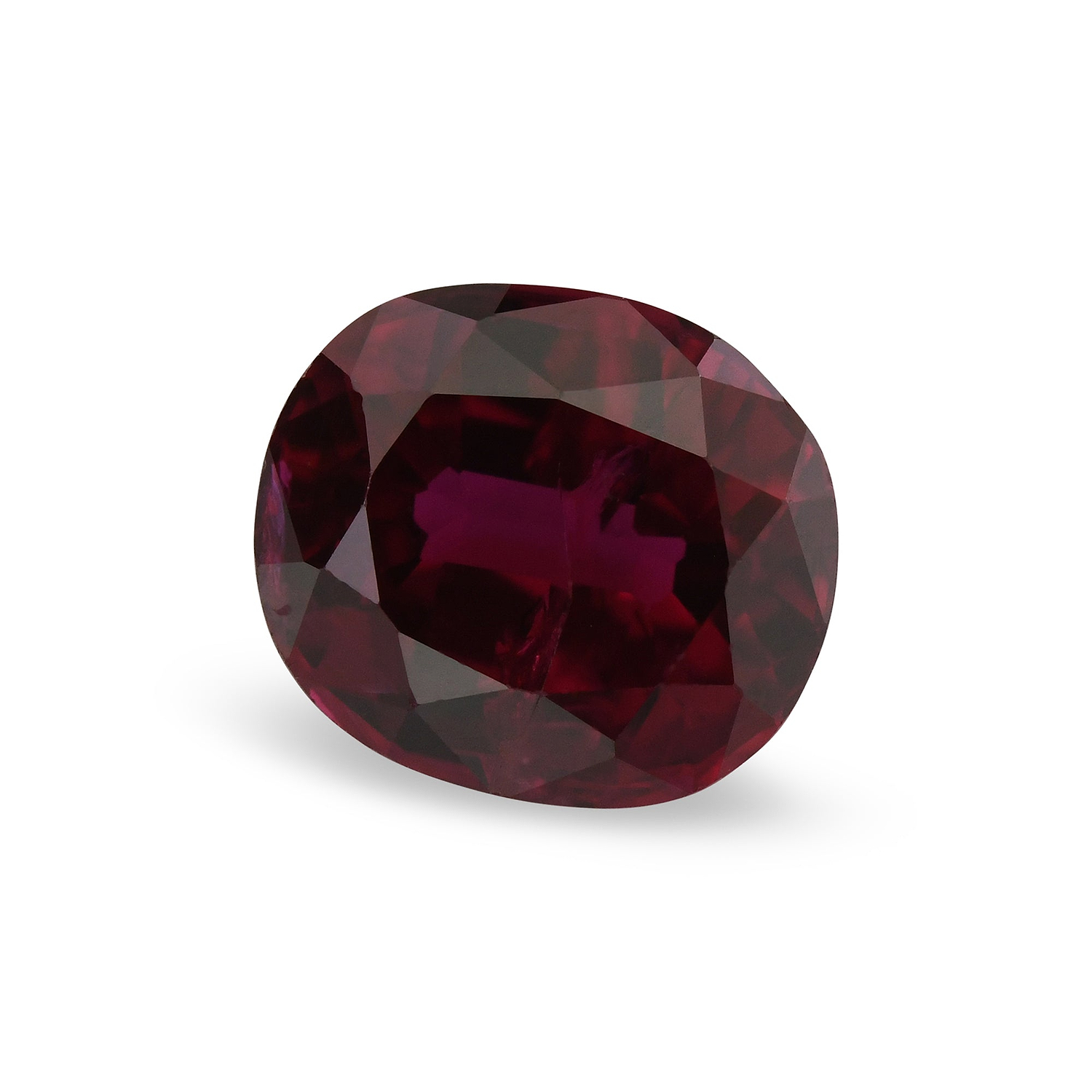 2.36 Carat Red THAI Oval Ruby GRS