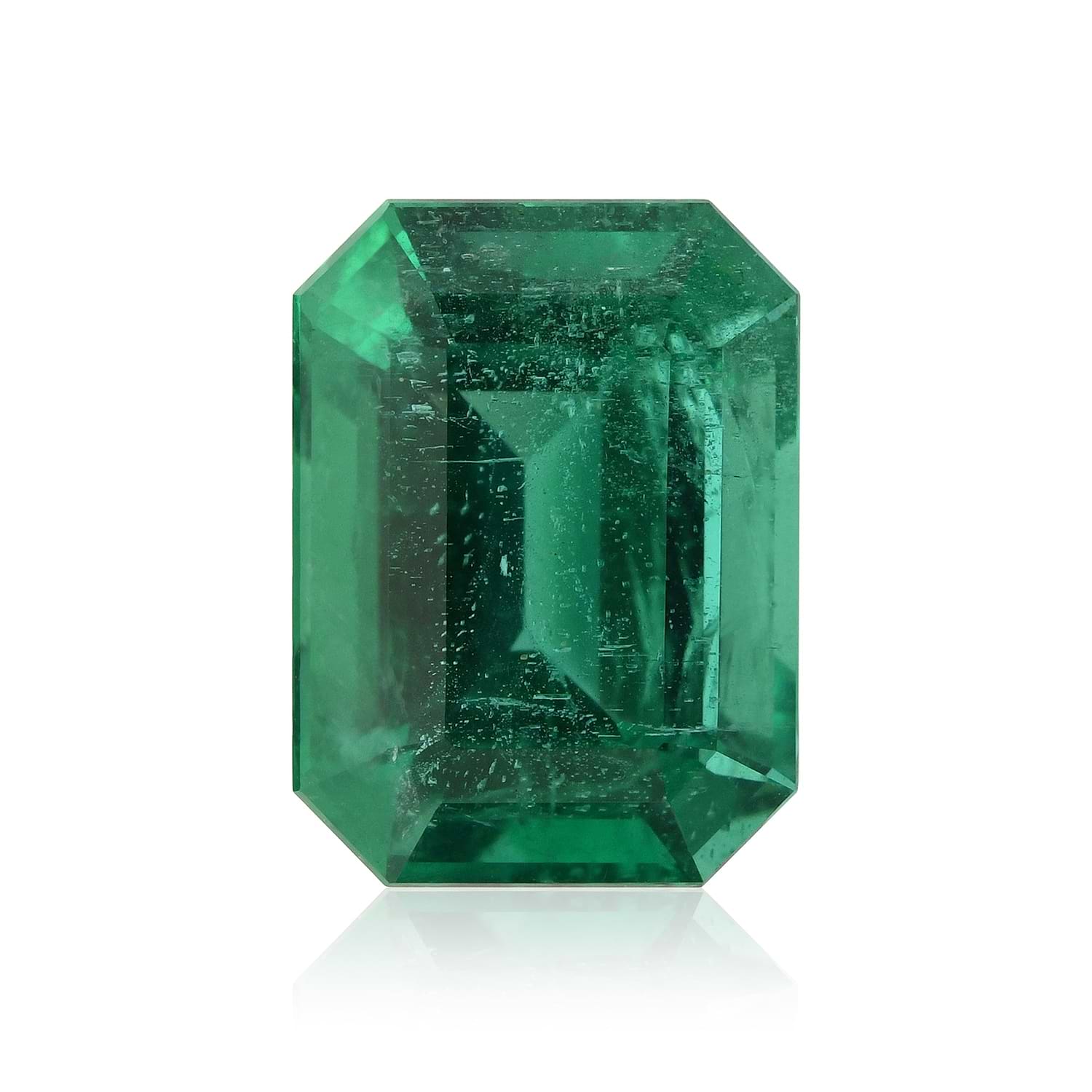 6.21 Carat Green ZAMBIAN Octagon Emerald