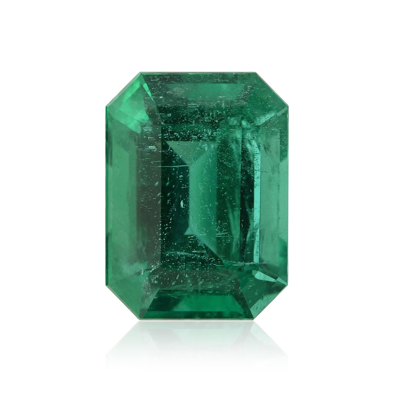 6.21 Carat Green ZAMBIAN Octagon Emerald