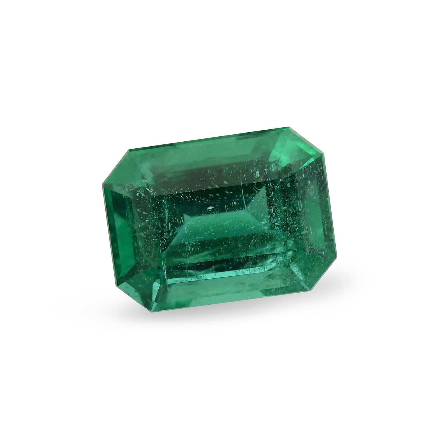 6.21 Carat Green ZAMBIAN Octagon Emerald