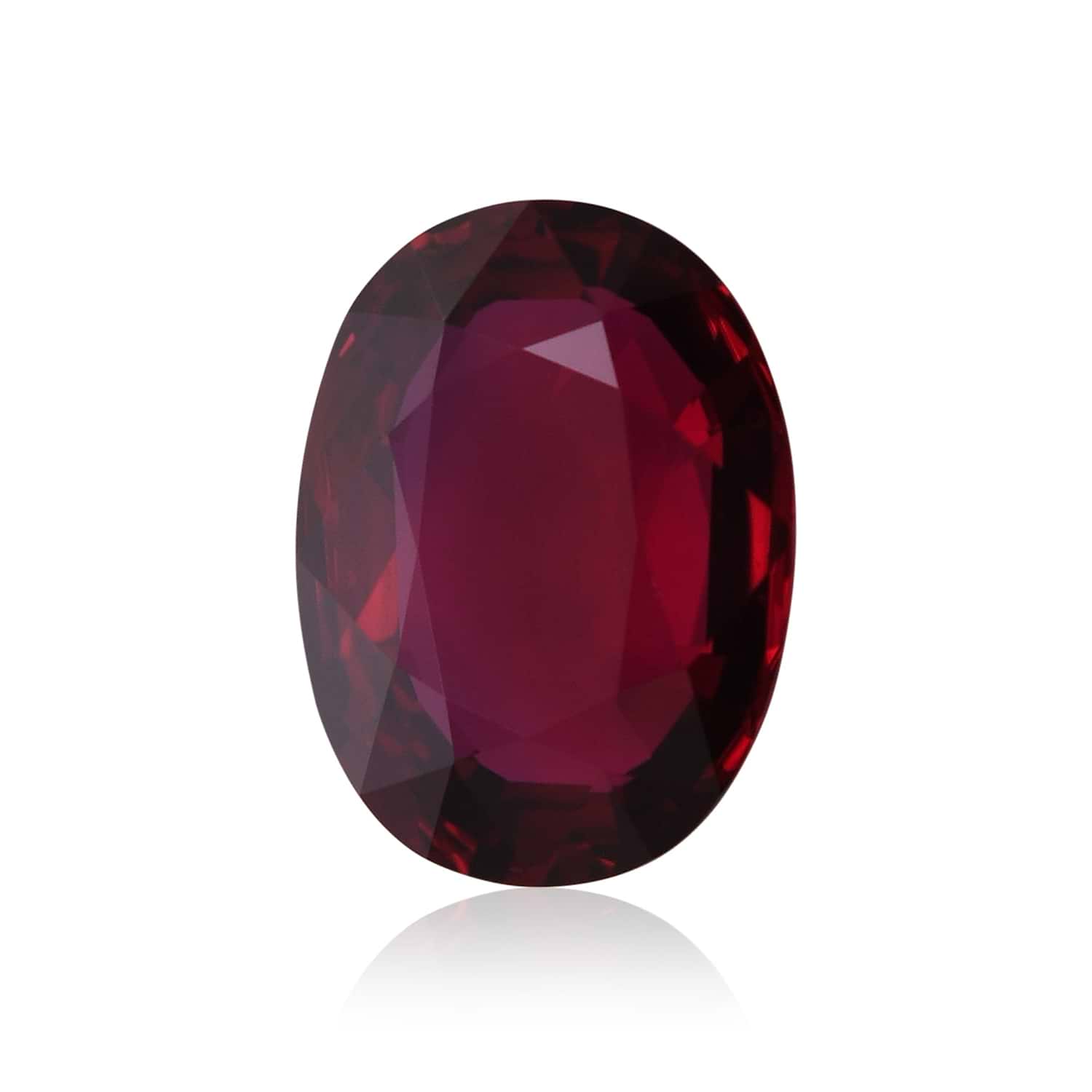 7.03 Carat Red MOZAMBICAN Oval Ruby AGL