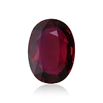7.03 Carat Red MOZAMBICAN Oval Ruby AGL
