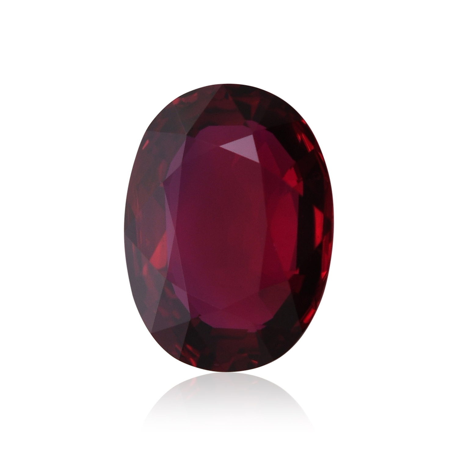 7.03 Carat Red MOZAMBICAN Oval Ruby AGL