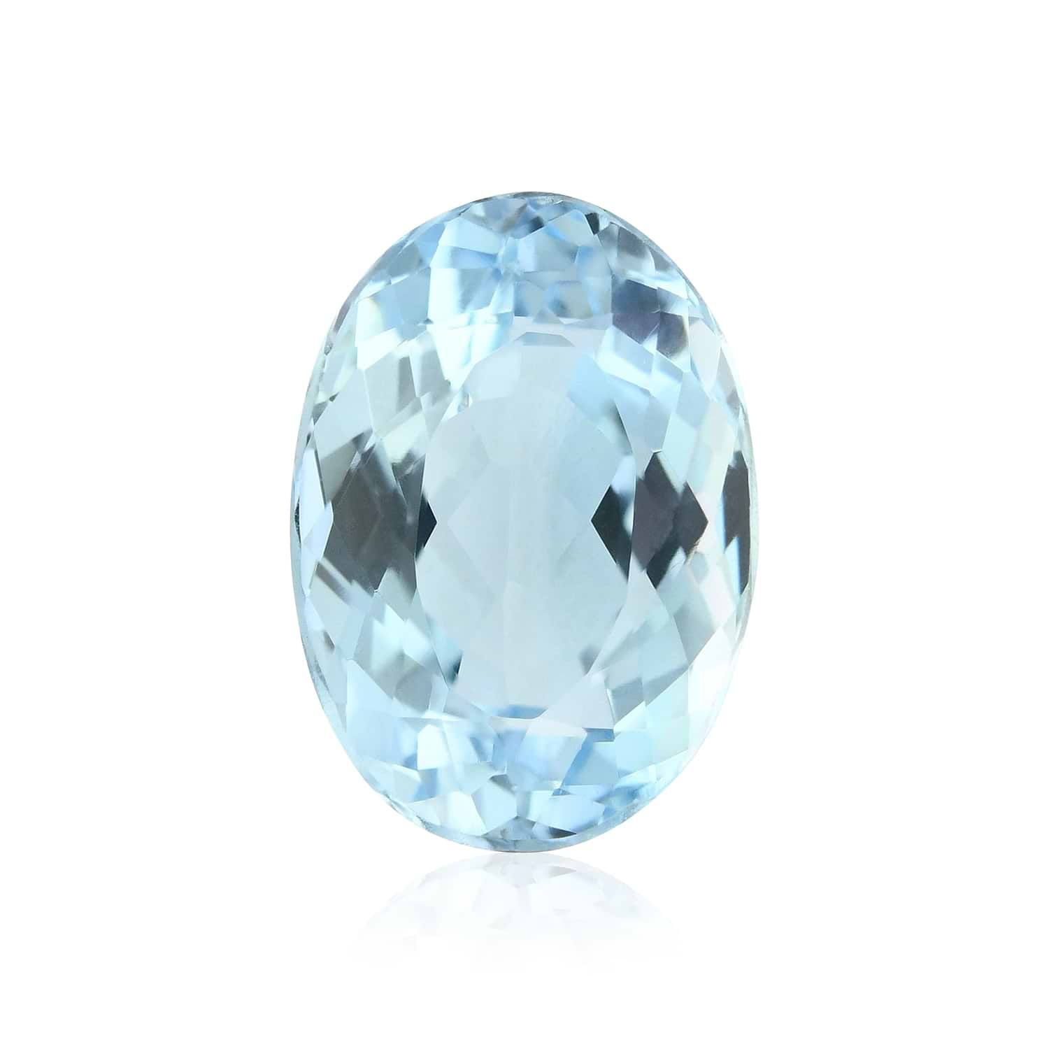 3.01 Carat Blue BRAZILLIAN Oval Aquamarine