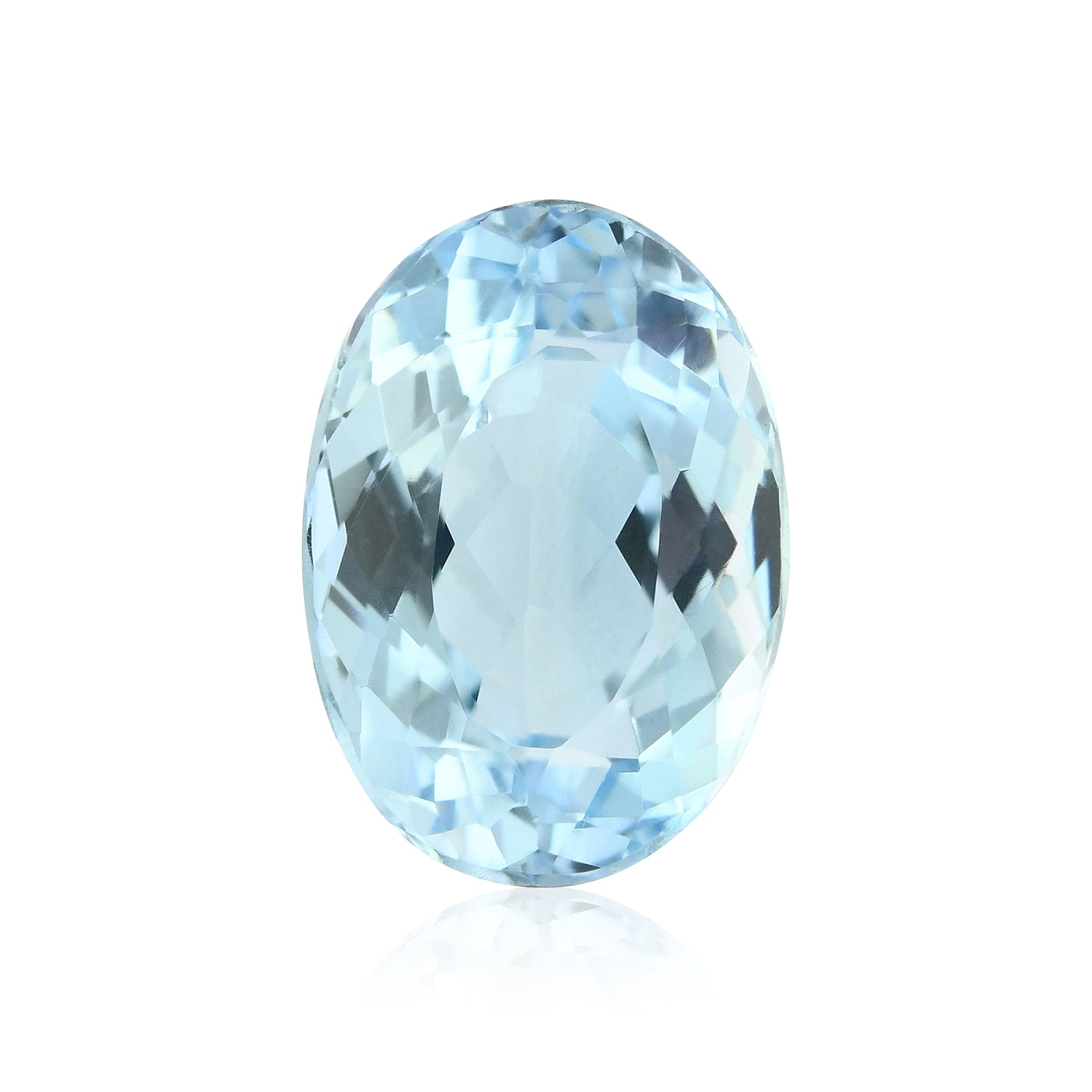 3.01 Carat Blue BRAZILLIAN Oval Aquamarine
