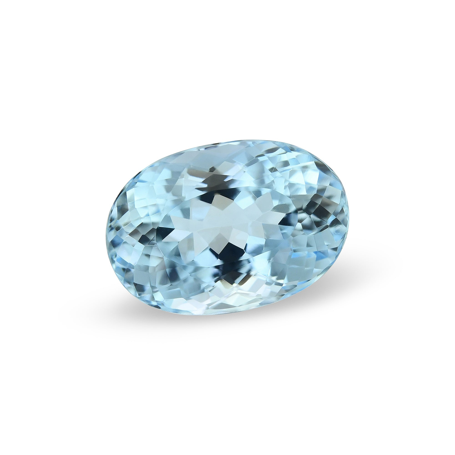 4.58 Carat Blue BRAZILLIAN Oval Aquamarine