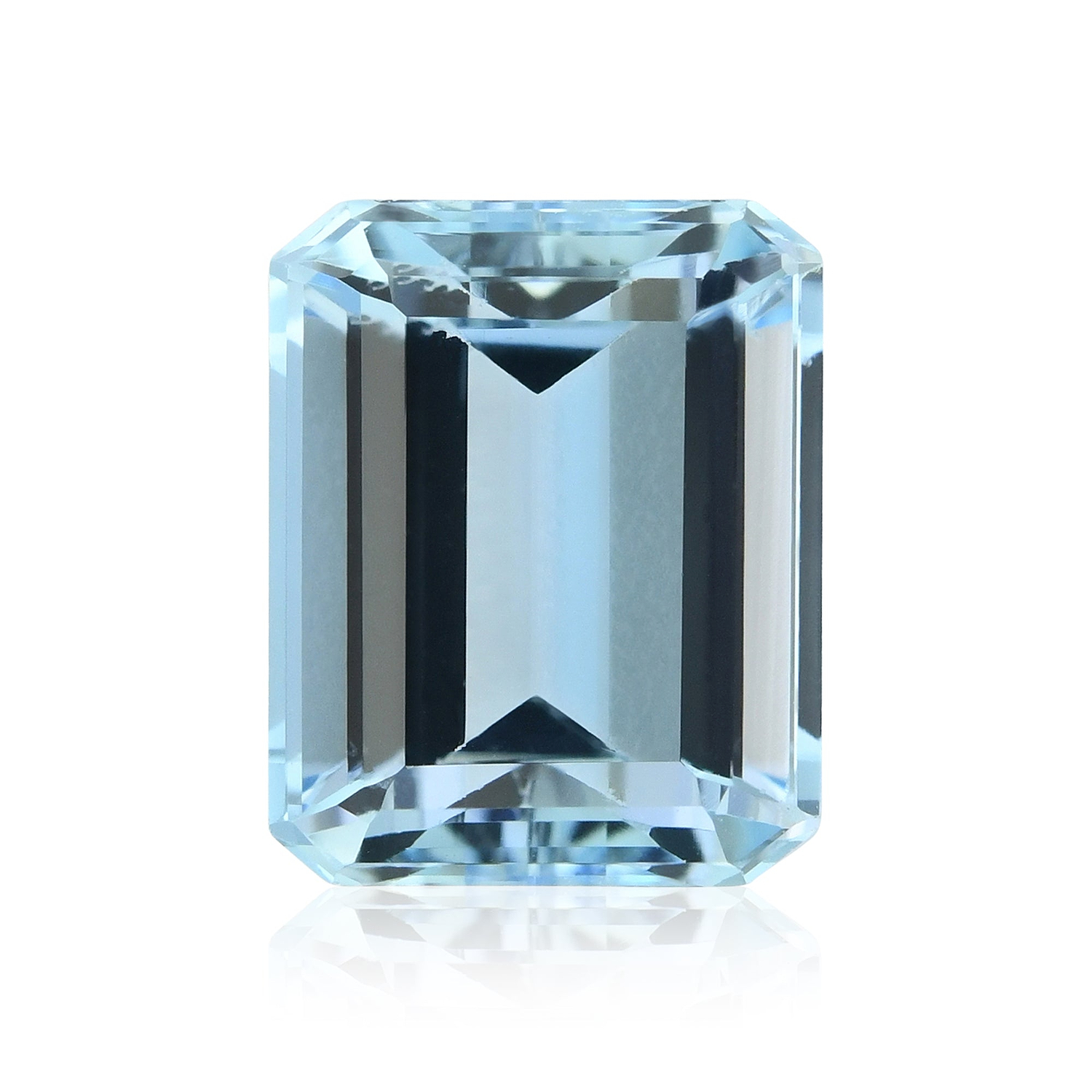 3.53 Carat Blue BRAZILLIAN Octagon Aquamarine