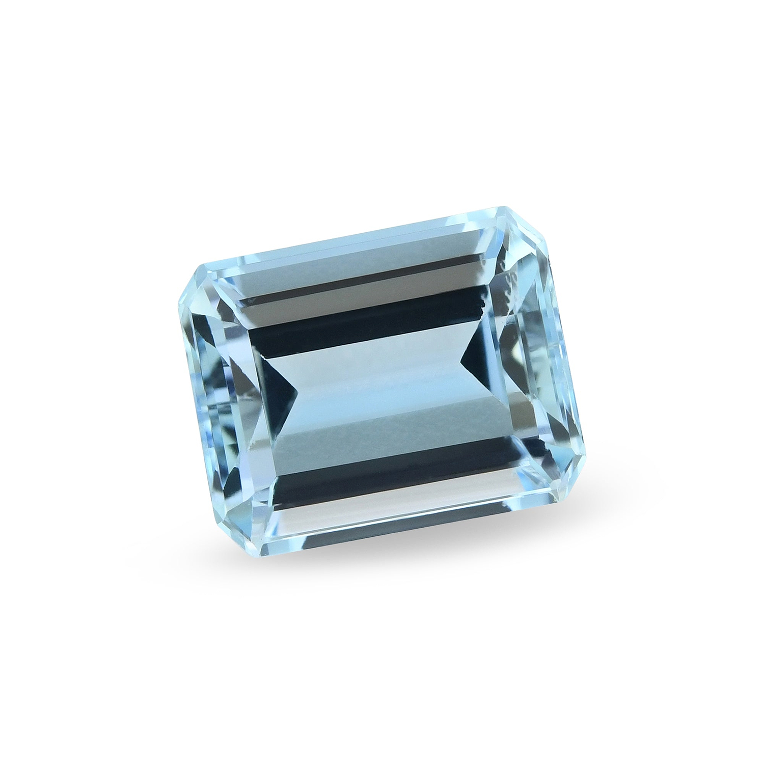 3.53 Carat Blue BRAZILLIAN Octagon Aquamarine