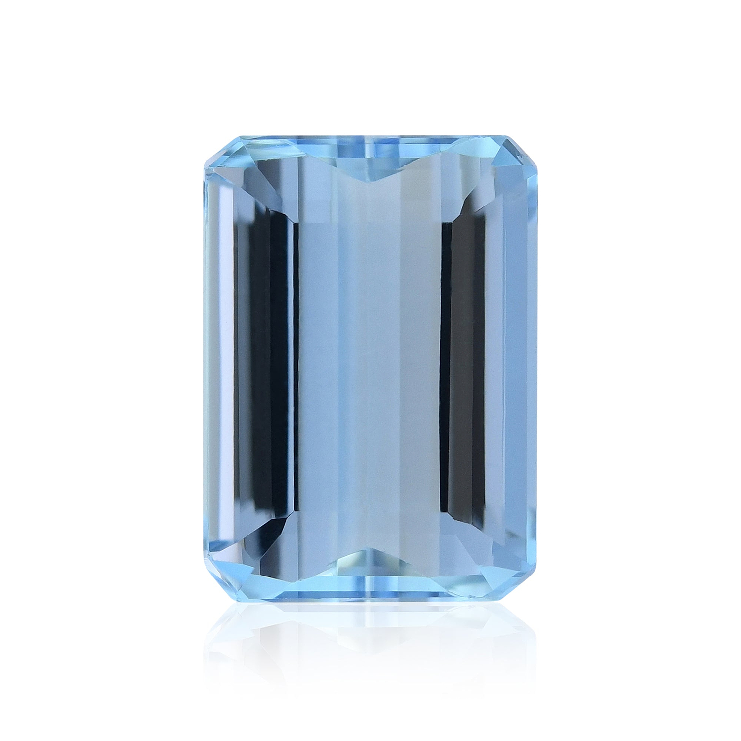 4.96 Carat Blue BRAZILLIAN Octagon Aquamarine