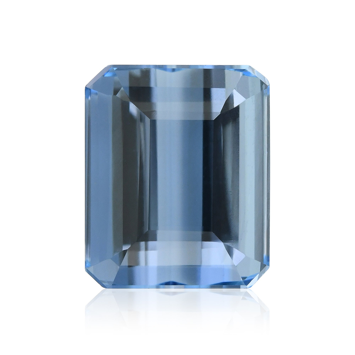 7.19 Carat Blue BRAZILLIAN Octagon Aquamarine