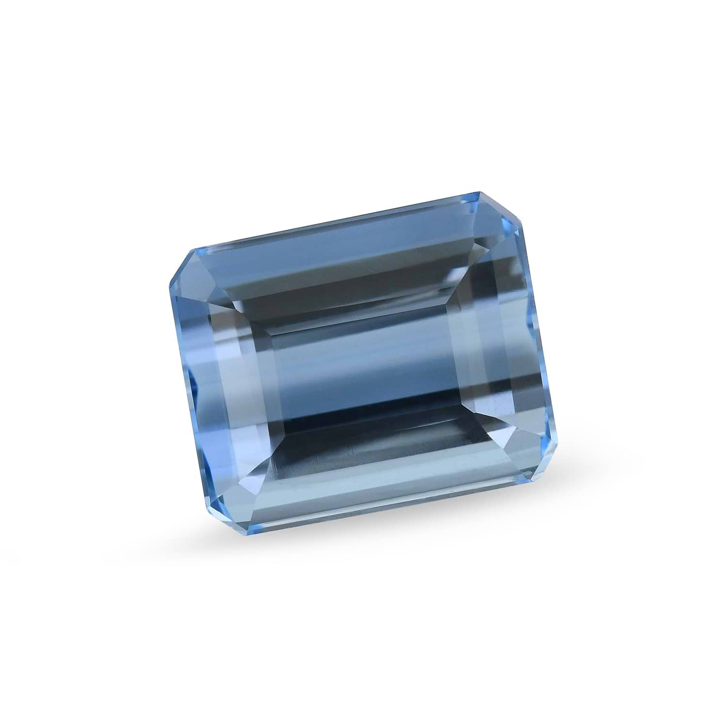 7.19 Carat Blue BRAZILLIAN Octagon Aquamarine
