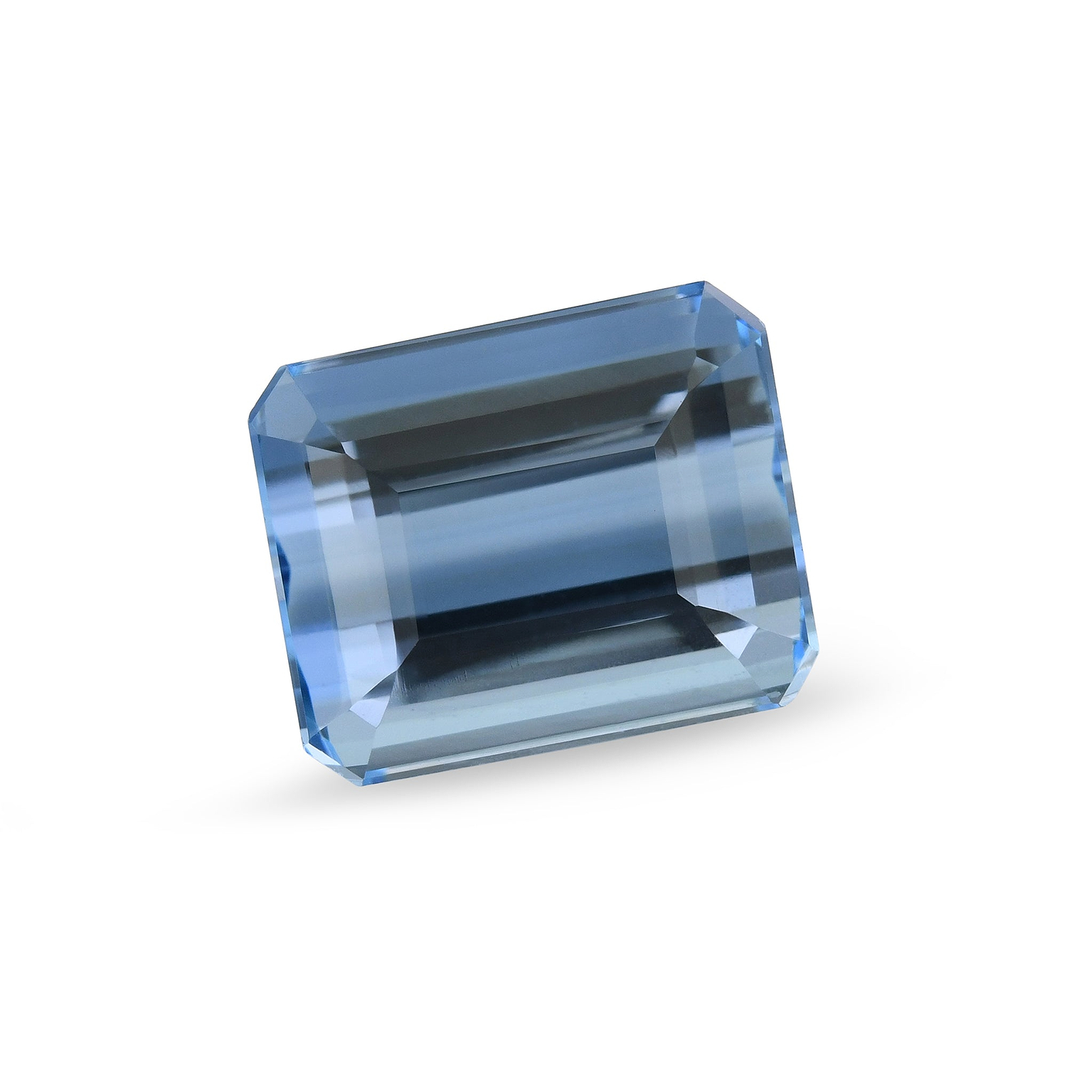 7.19 Carat Blue BRAZILLIAN Octagon Aquamarine