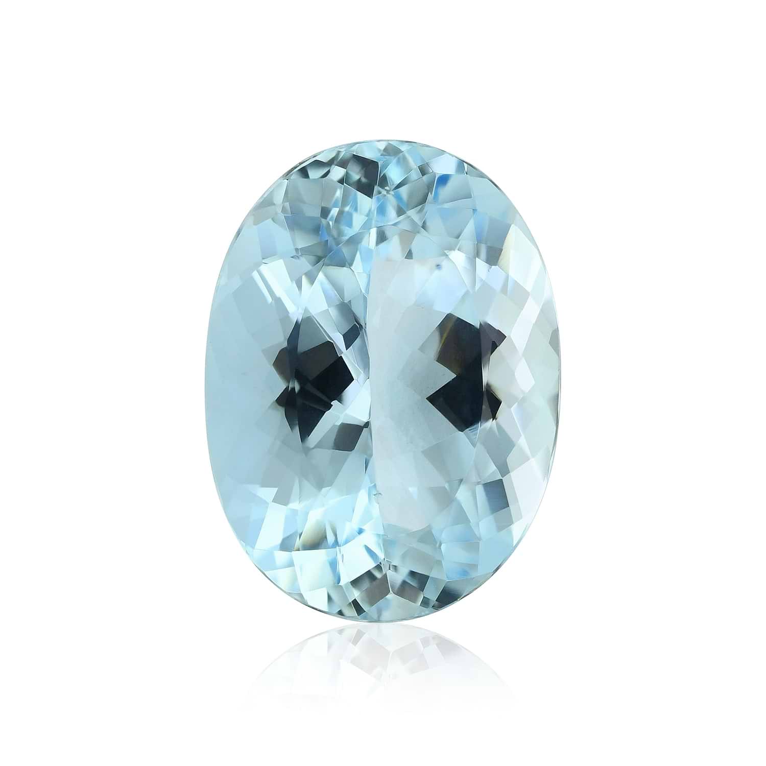 10.51 Carat Blue BRAZILLIAN Oval Aquamarine