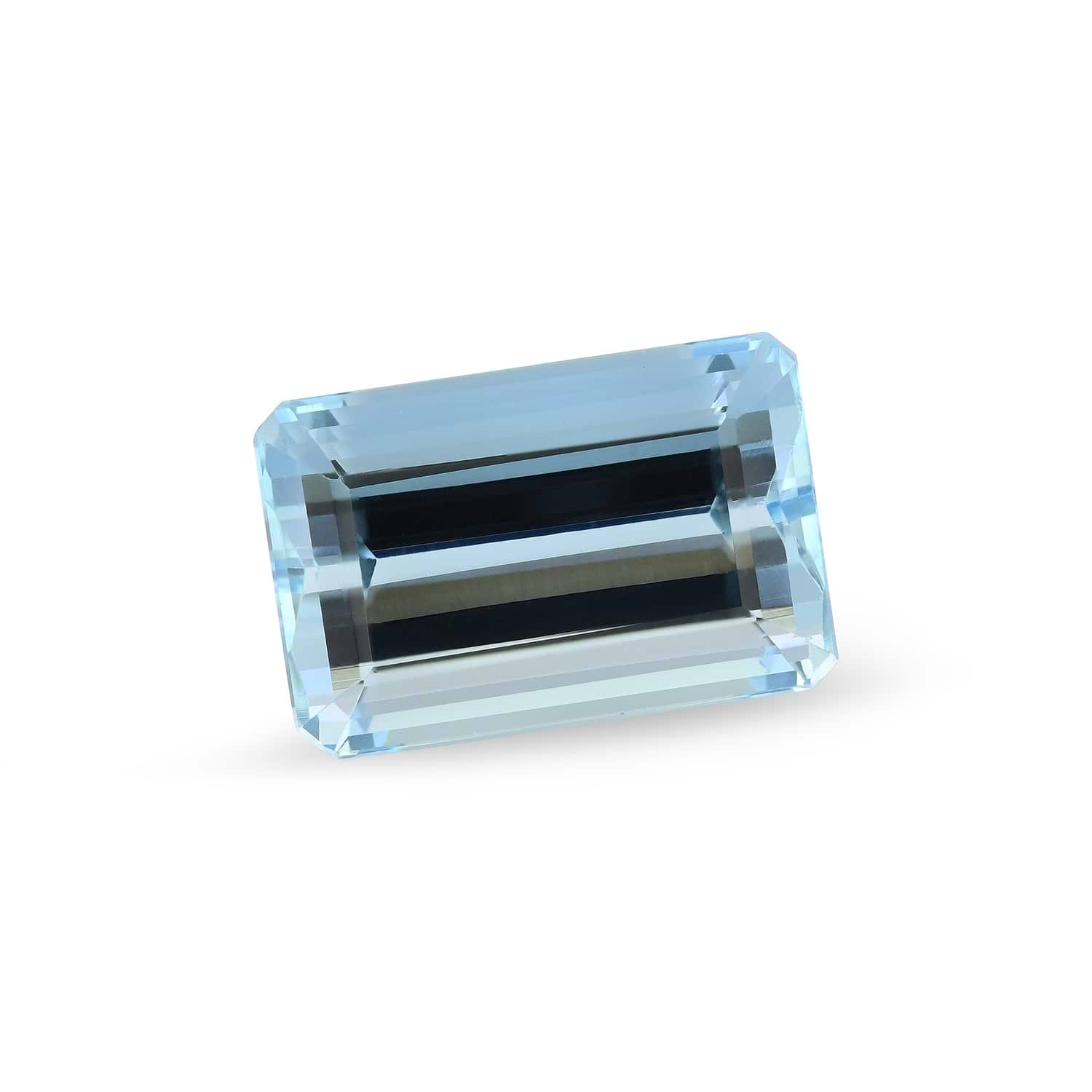 15.33 Carat Blue BRAZILLIAN Octagon Aquamarine