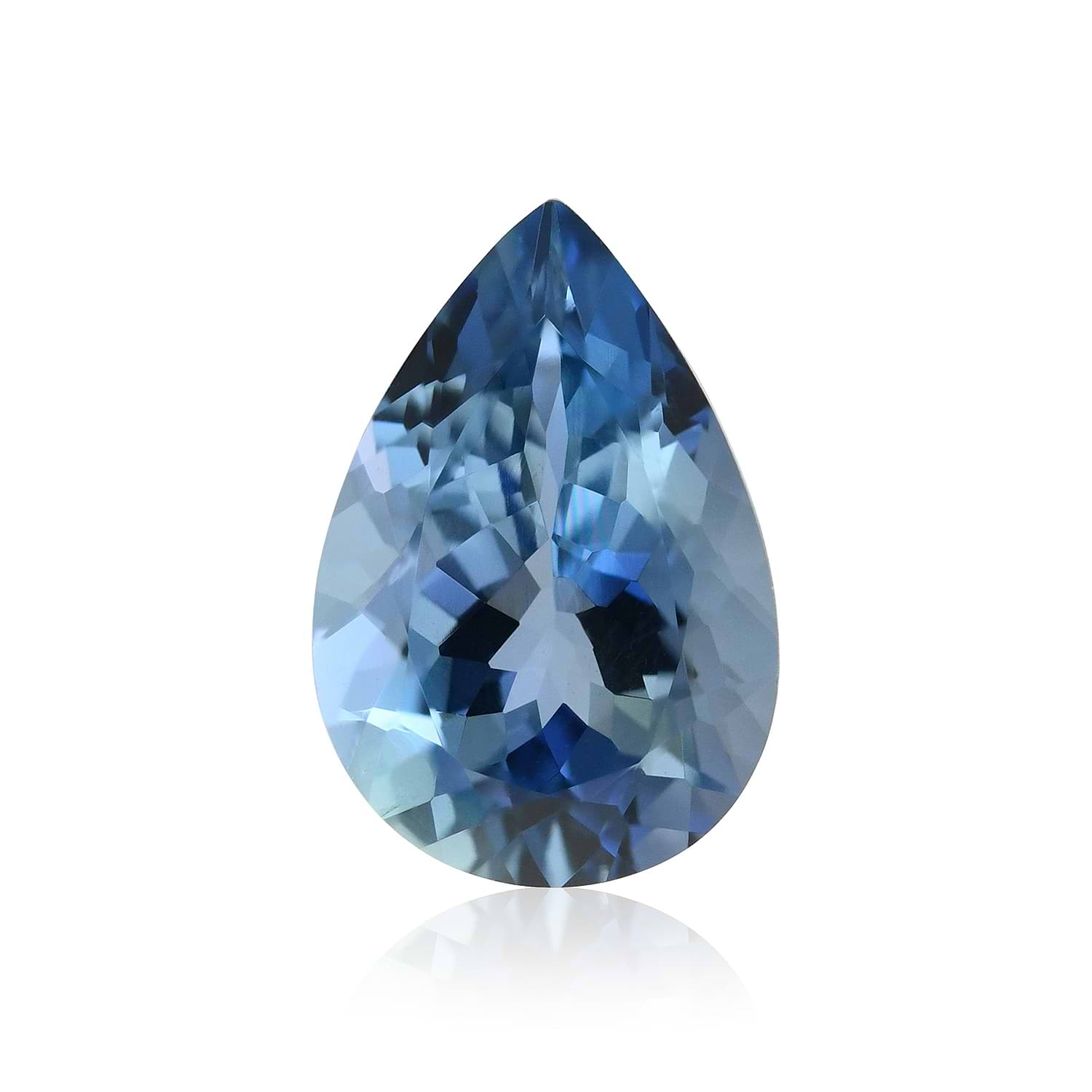 1.24 Carat AFRICAN Pear Aquamarine GFCO